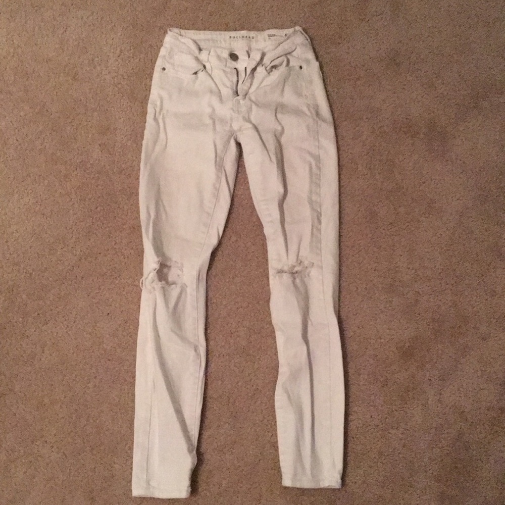 white jeans